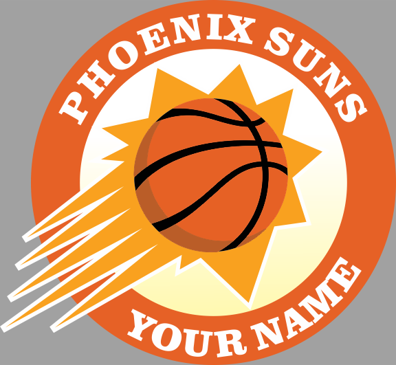 Phoenix Suns Customized Logo iron on paper